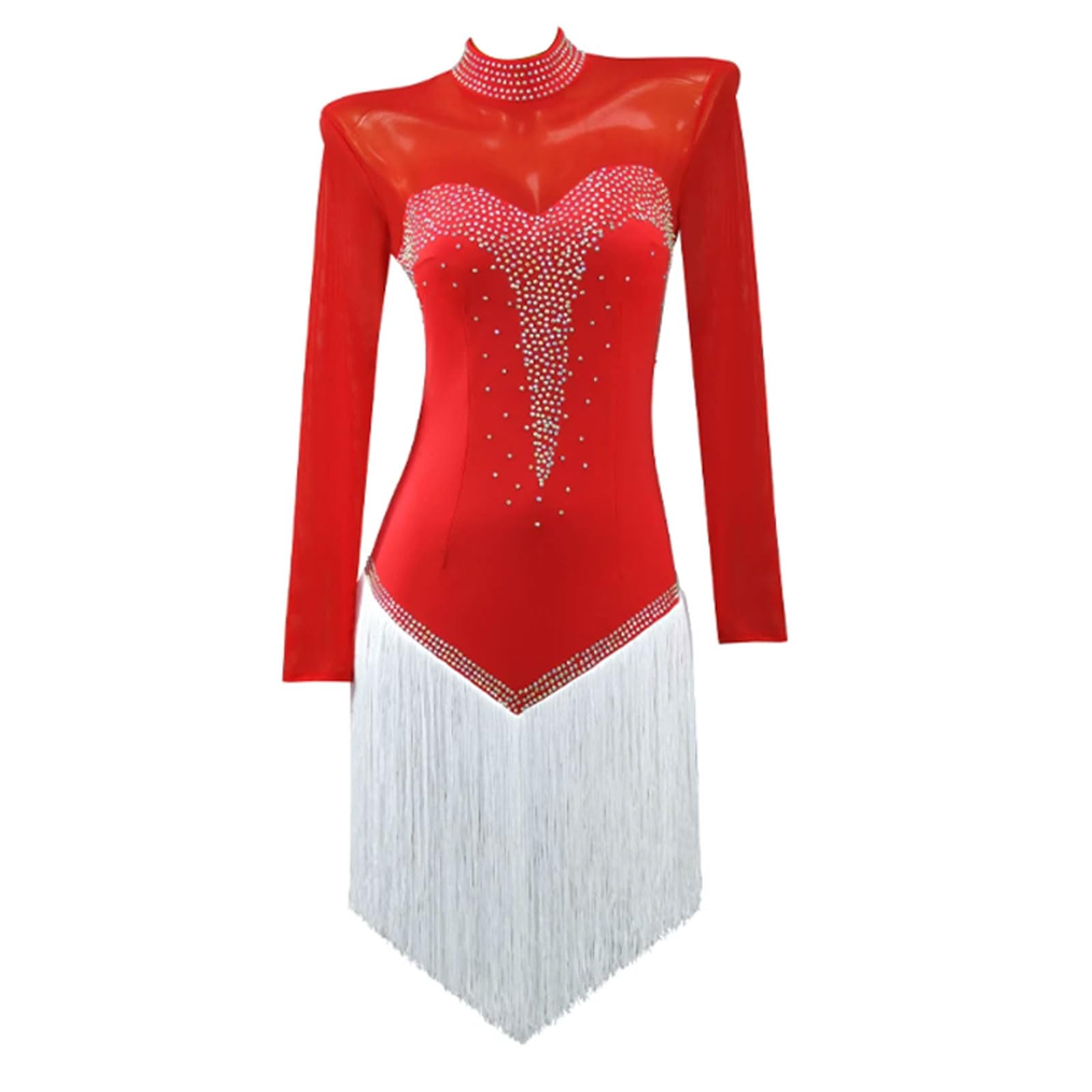 Abiti Latino Costumi Sala da Ballo da Donna Abbigliamento Salsa Tango