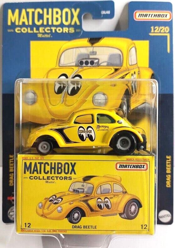 Amazon.com: Matchbox Collectors 12/20 Drag Beetle (Yellow) 1