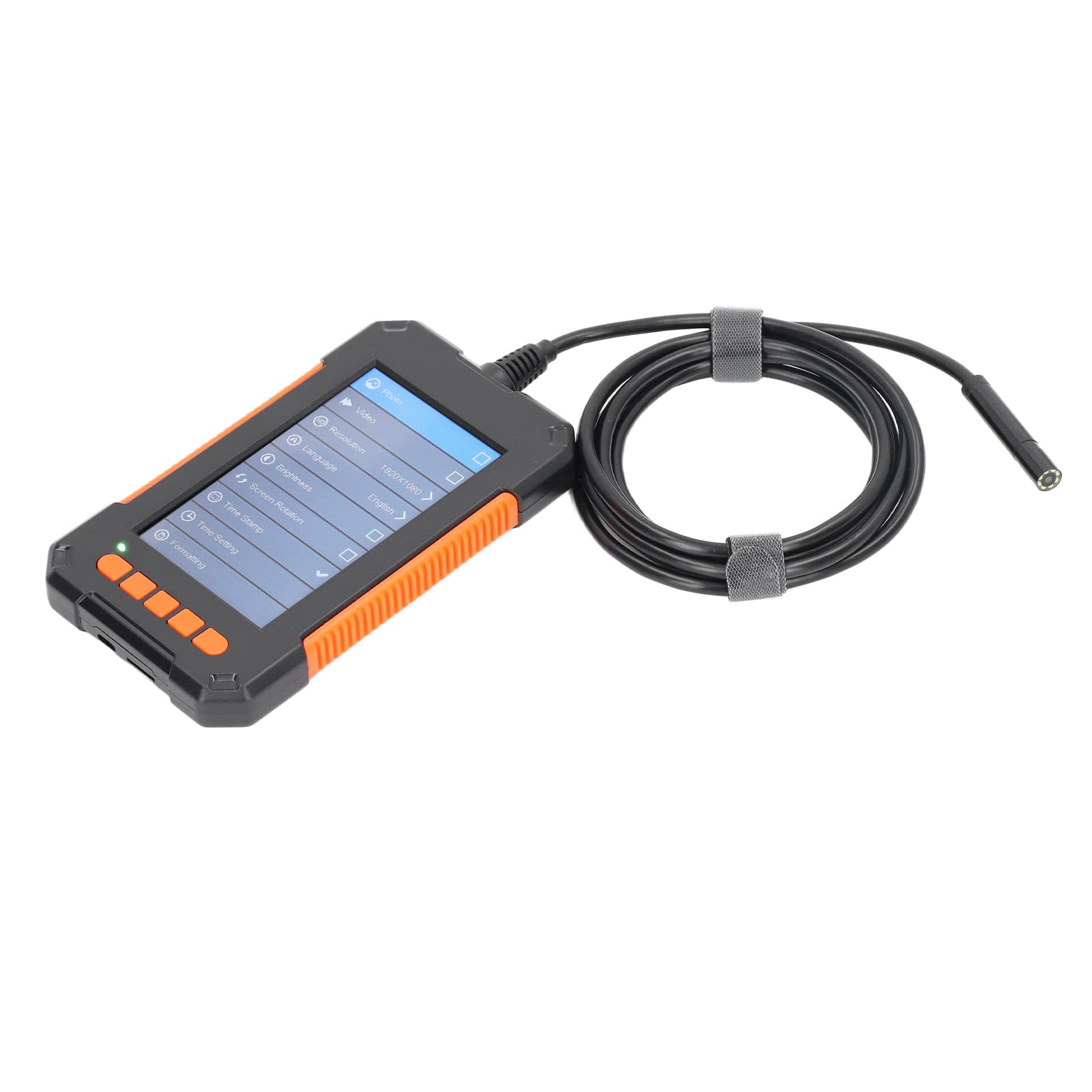 Industrielle Endoskop 1080P IP67 wasserdichte Endoskop-Inspektionskamera mit 4,3-Zoll-Bildschirm für Enge Orte und Dunkle Umgebungen (5M)