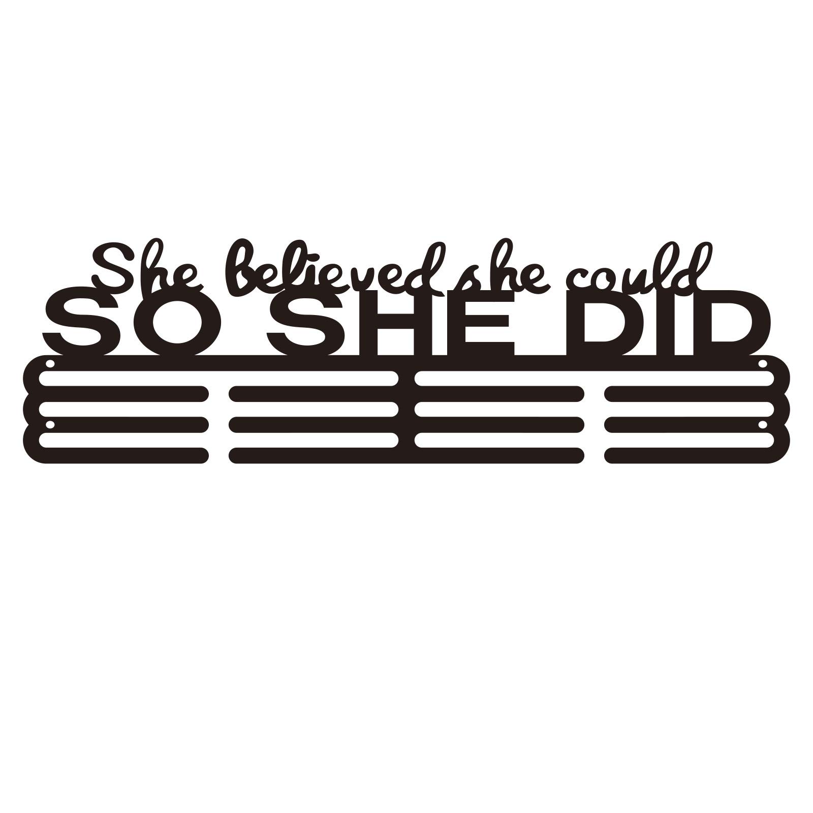 Race Sports Medal Holder Display Hanger Wall Rack Frame -Sturdy Steel Finish Design Sturdy Mount Over 60 Medals Easy to Install Easy to Use Gymnastics,Soccer,Softball,Cheer Wall display