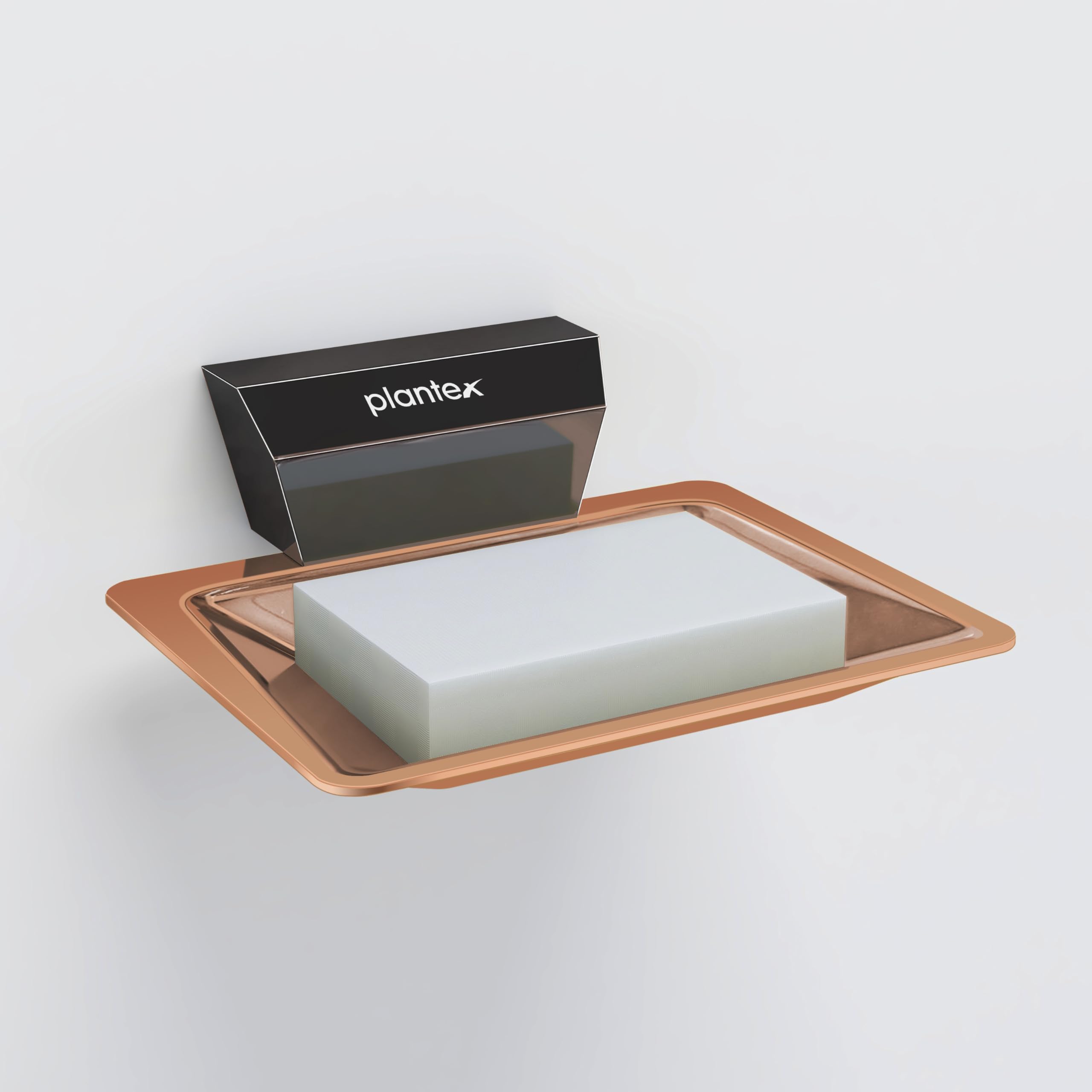 Plantex Brass and 304 Grade Stainless Steel Soap Dish for Bathroom/Soap Stand/Soap Storage/Bathroom Accessories - Pack of 1 (Titan, Black & PVD Rose Gold) (B0CW1TJLNS) Amazon Price History, Amazon Price Tracker