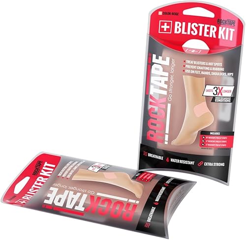 RockTape Kit de prevención y tratamiento de ampollas para ampollas puntos calientes y rozaduras