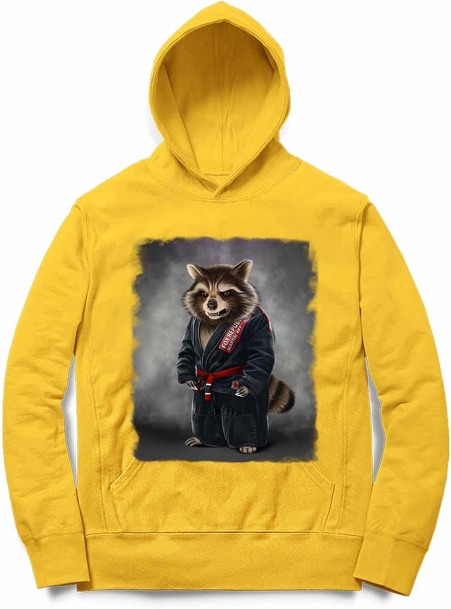 Fox Republic] アライグマ タヌキ 柔道 柔道着 キッズ パーカー スウェット グレー 120cm Fox Republic] アライグマ  タヌキ 柔道 柔道着 空手 キッズ パーカー スウェット ブラック 120cm Tregie(トレギー) - 九 [Fox Republic] アライグマ  タヌキ 柔道 柔道着 [Fox Republic] アライグマ タヌキ 柔道 柔道着 キッズ パーカー スウェット ブラック 120cm