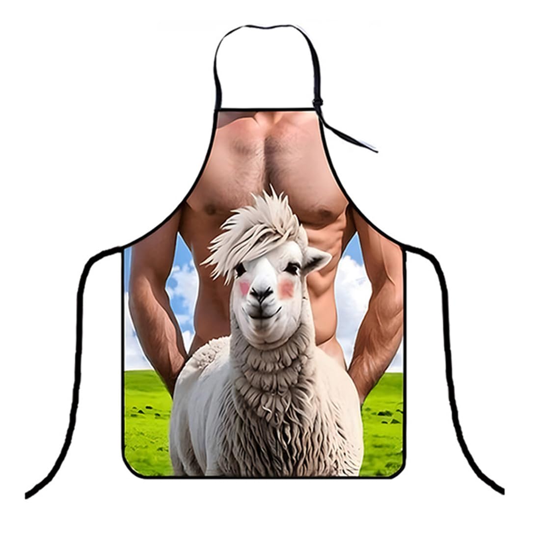 1 Piezas Delantal Barbacoa Hombre, Mandil Cocina Hombre, Delantal Cocina Hombre, Delantal De Cocina Hombre En Bañador Regalo Divertido Para Novio Marido,Regalos Graciosos(B)