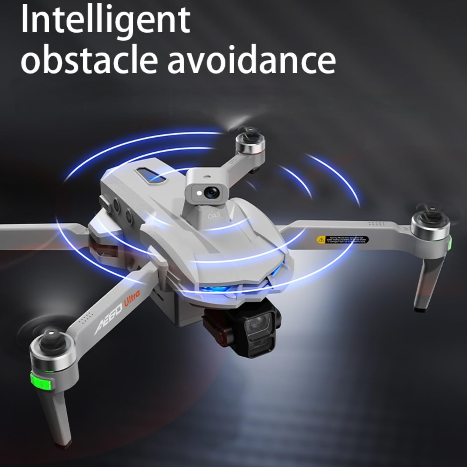 Drone with 8K Photo Resolution 4K Video Recording Camera Drones for Adults.Three-Axis mechanical Stabilization Gimbal，Electronic stability-enhancing anti-shake. 7.2-inch LCD High-definition Large Display Screen Remote Control Quadcopter,With 3 Plug-in and Unplugged smart lithium Batteres, 5G HD Brushless GPS Drone Auto Return, Laser obstacle avoidance，With Airdrop function. (GREY Grey version)