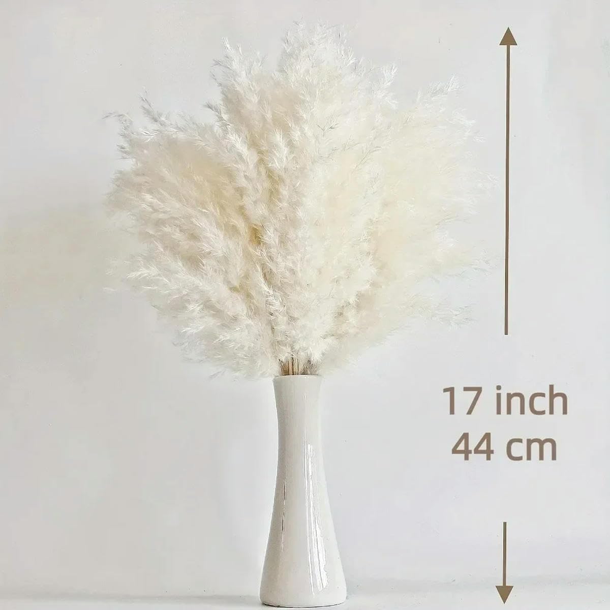 Bouquet de Fleurs séchées Naturelles en Herbe, décoration de Mariage, Arrangement Floral, Roseau Moelleux, décoration de Noël, de Ferme, de Style bohème, pour la Maison-G