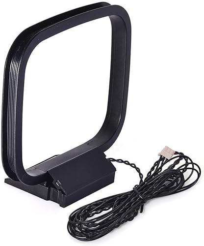 Miniatura 2 de Eightwood Antena AM Loop Mini conector de 3 pines compatible con Sony HiFi Series Sharp AV Receptor Radio Sistema Estéreo