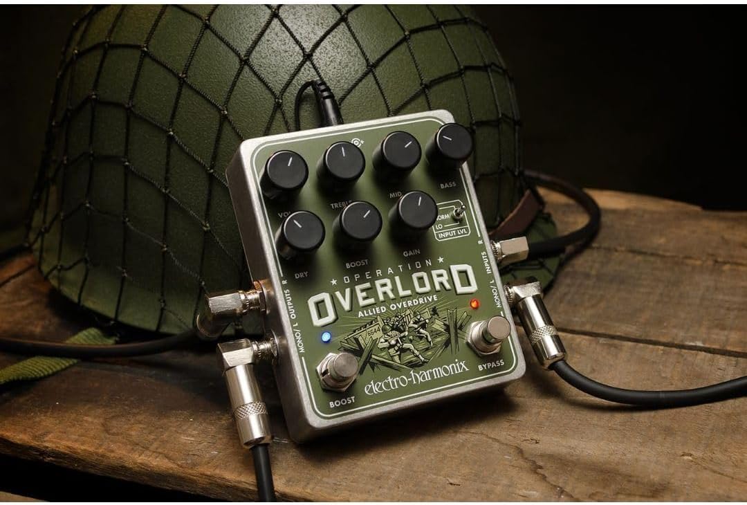 Electro-Harmonix Operation Overlord Allied Overdrive Pedal
