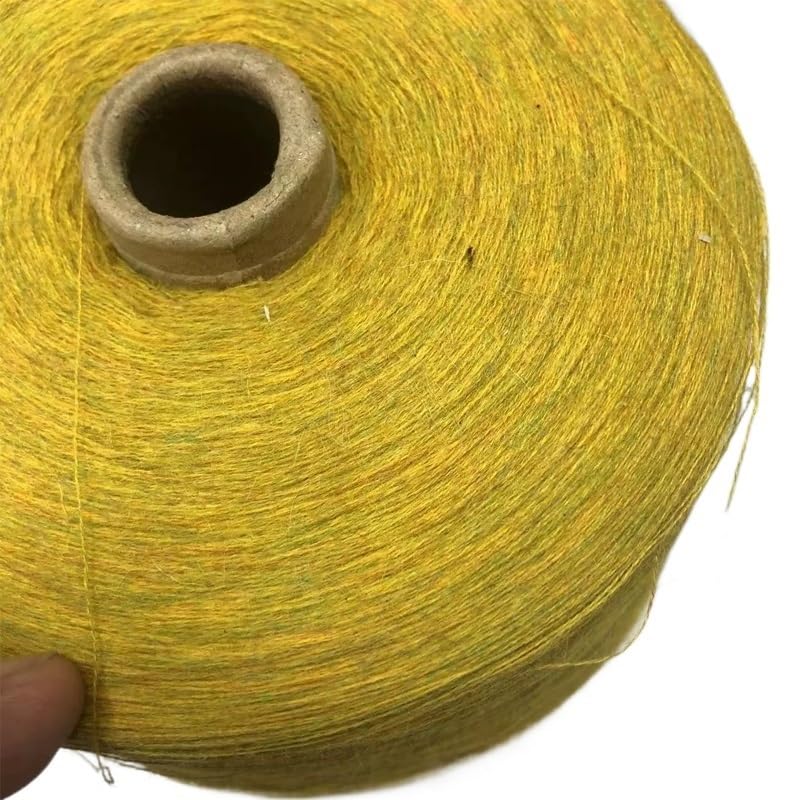 500 g Garn aus 100% Merinowolle for Häkeln und Stricken – weicher, dünner Faden for selbstgemachte Schals und Tücher – 1000 m handgefertigtes Garnmaterial(Color10)