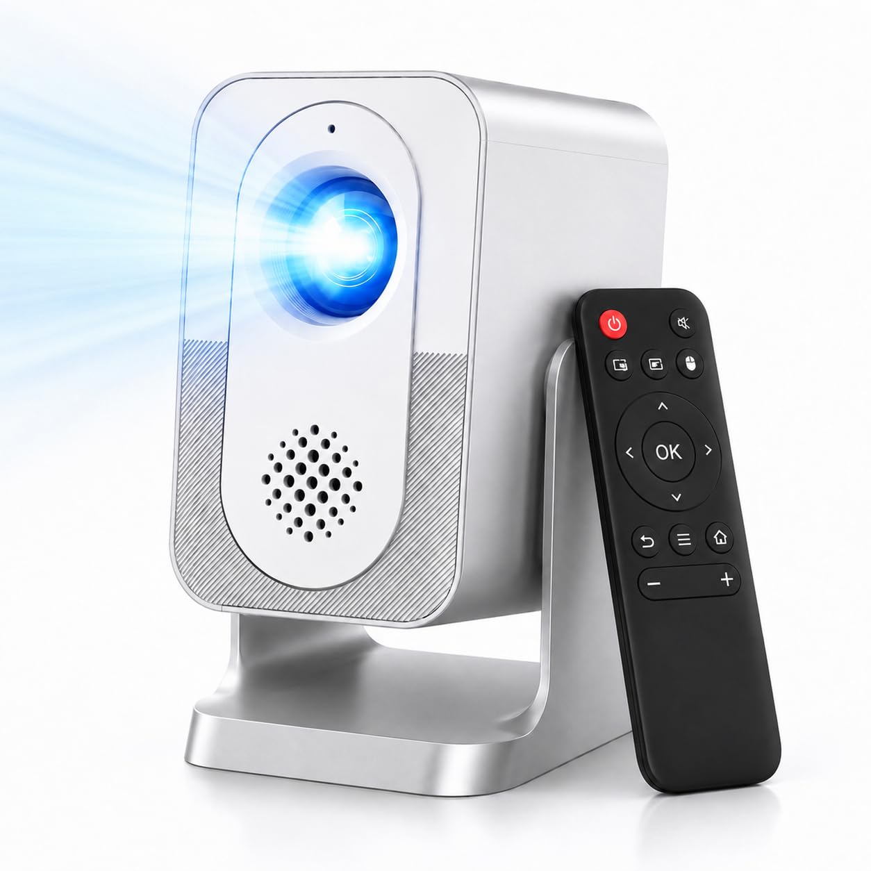 Sekyo Lumina Portable Projector, 1080P & 4K Ultra HD Support, Mini Projector for Room, Auto Keystone, WiFi 6, Bluetooth, OTT Apps, HDMI, 5000 Lumens, 230° Rotatable, 150" Display-image-27