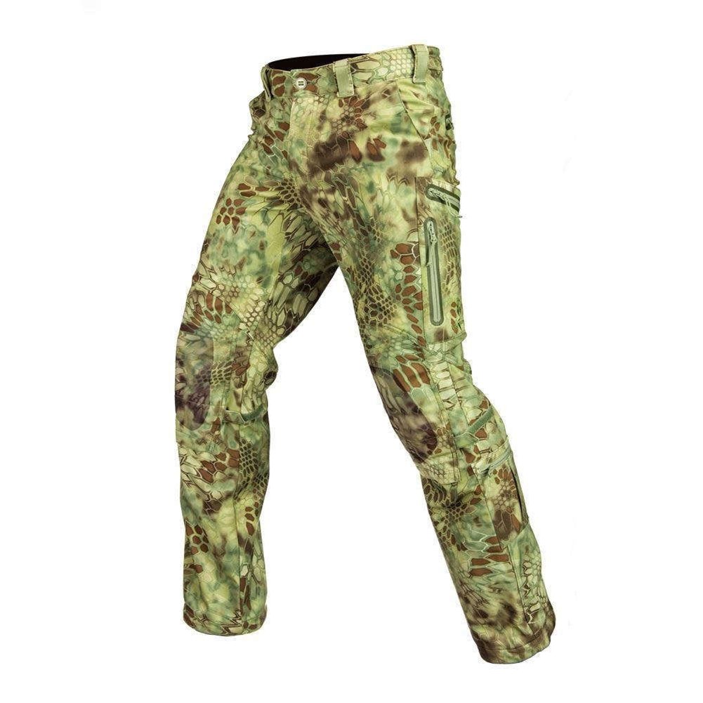 Men's Waterproof Camouflage Dalibor II Pant, Mandrake, Large Long