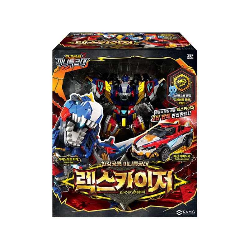 Amazon | 最強恐竜 ミニ特攻隊 レックスカイザー ロボット X 1個