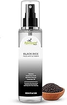 Black Rice Hyaluronic Face Mist & Toner | 100ML | Hydrating & Brightening Spray with Betaine, Bamboo Extract & Lavender Oil | Plumps, Calms & Refreshes Skin | For All Skin Types (Pack of 1)