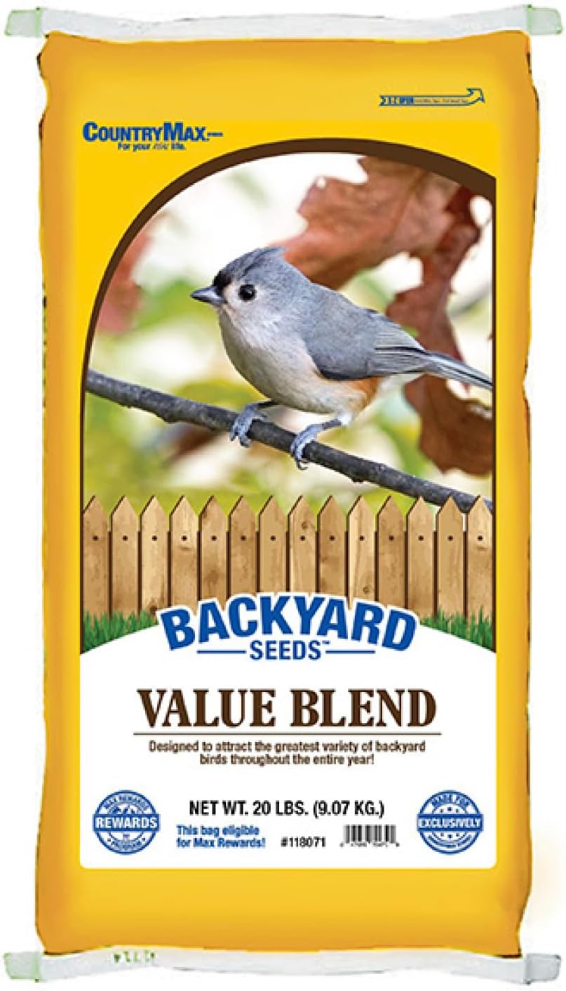 Backyard Seeds Value Blend Economy Mix Wild Bird Seed 20