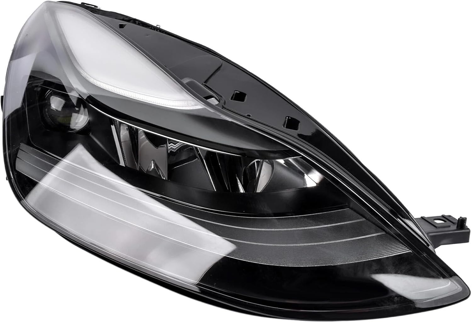 PENSUN LED Passenger Side Headlight Assembly for Tesla Model 3 2021-2023 & Model Y 2021-2023 | Replace 151495200C 151495300C