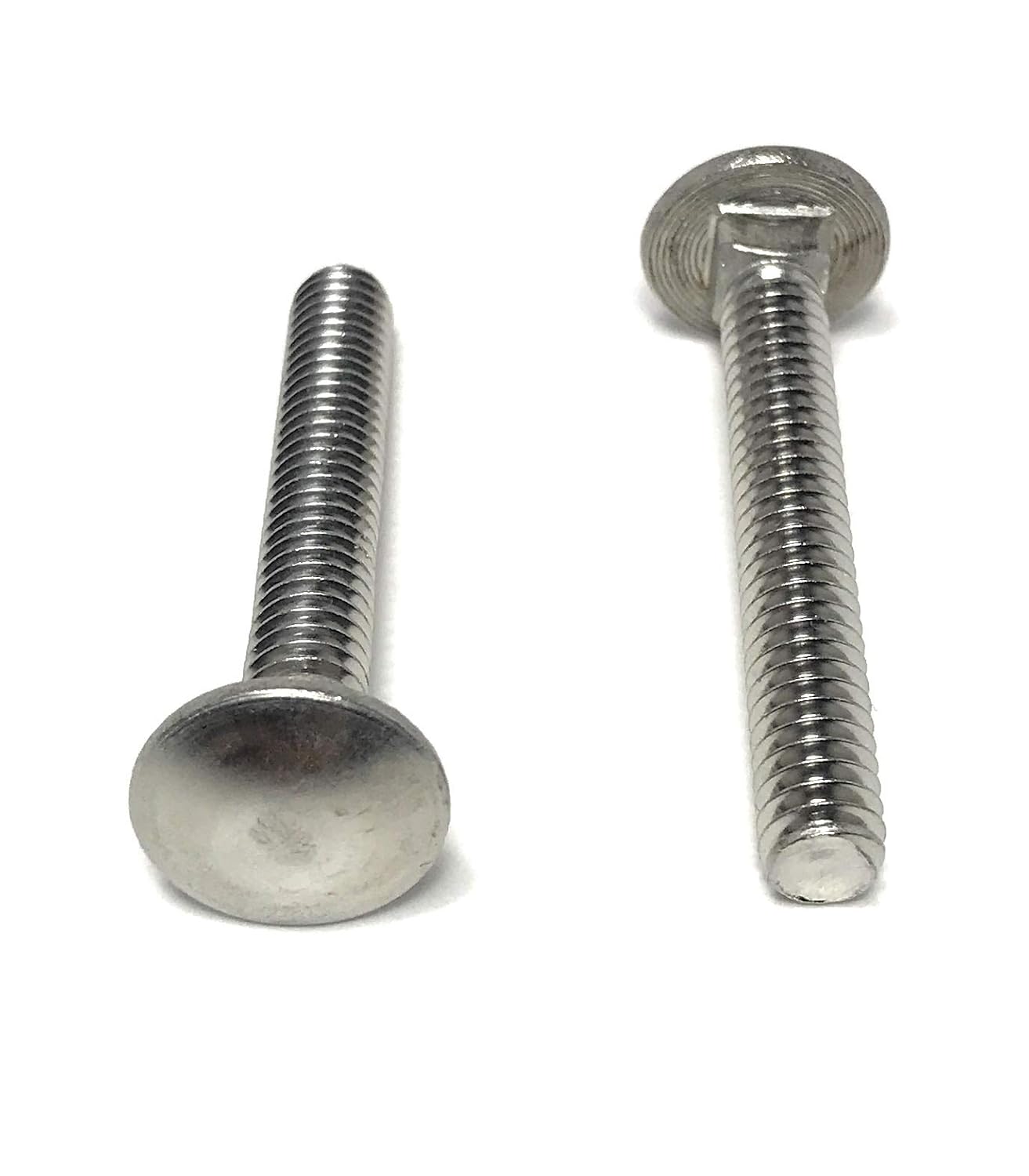 1/4-20x1-3/4 Carriage Bolts Stainless Steel 18-8 (30 Pieces)