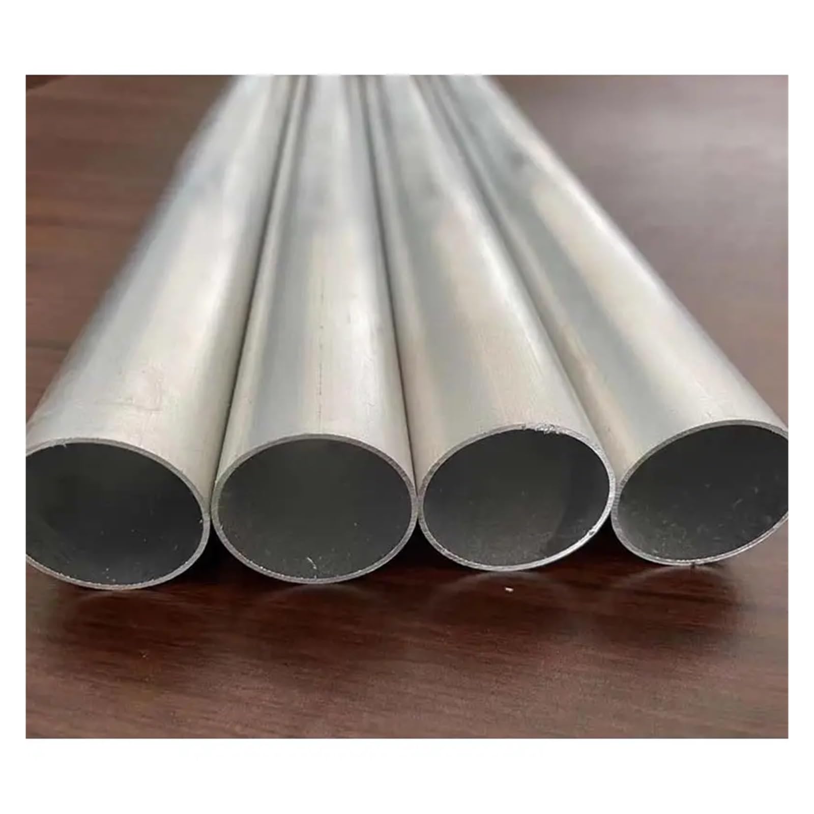 Tubo In Alluminio Per Lavor Tubo tondo in alluminio 6061 Diametro esterno 42 mm Parete interna 18-40 mm Tubo in alluminio dritto rigido da 1 mm a 5 mm Parete spessa sottile(OD42 ID34,500mm)