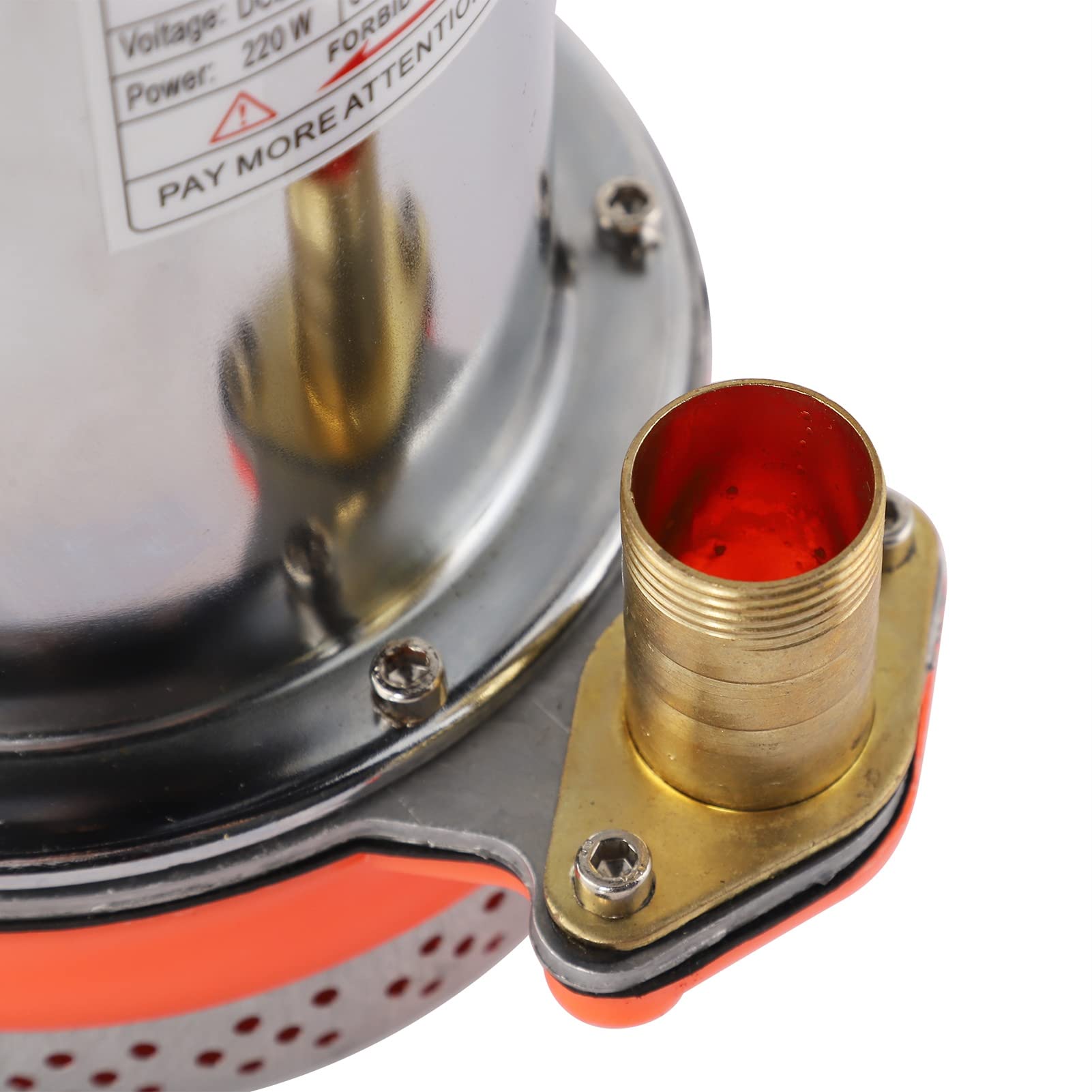 Bomba de Agua Sucia Sumergible 3000L/H 8M 12V