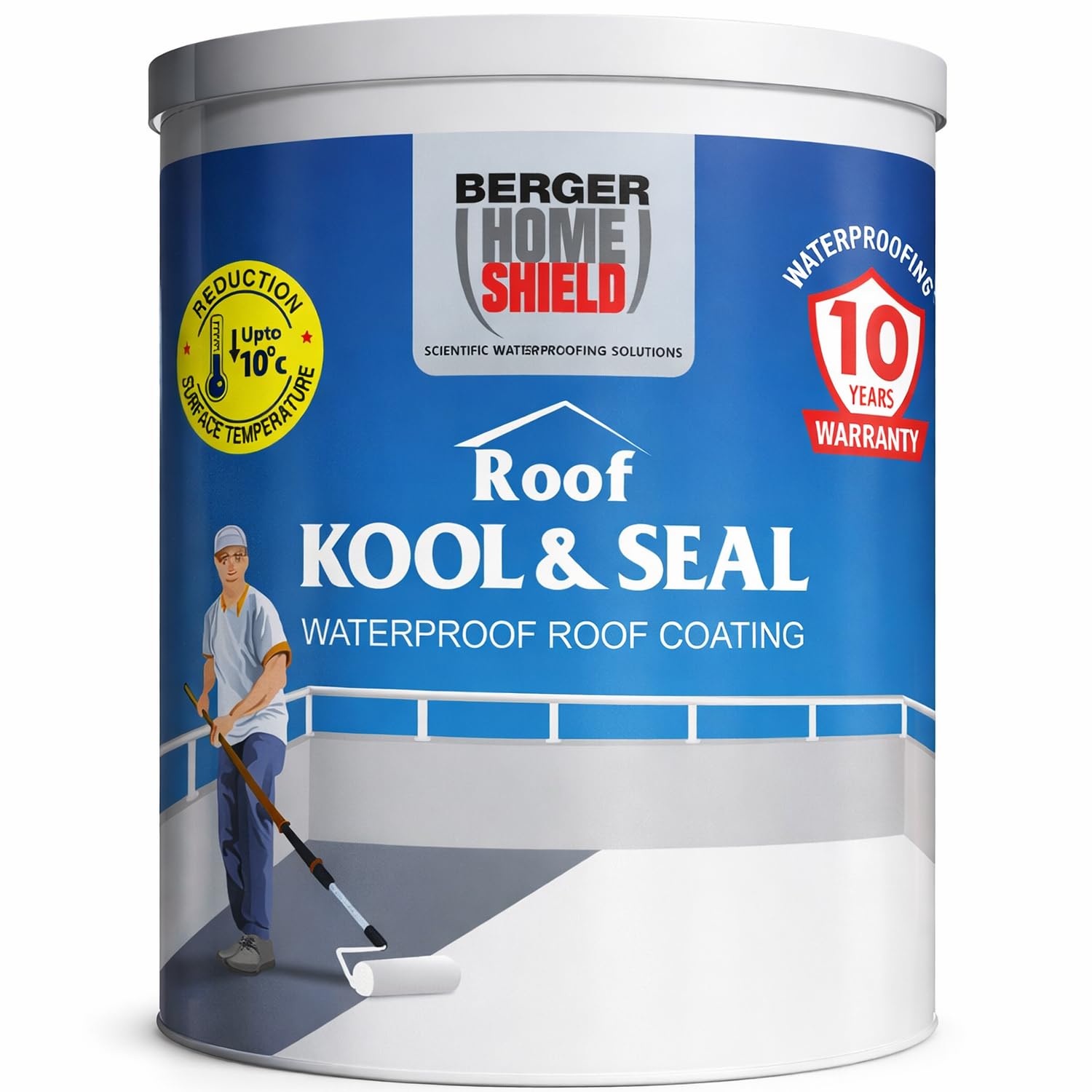 Berger HomeShield Kool & Seal Roof Coating at ₹3,399 – Amazon
