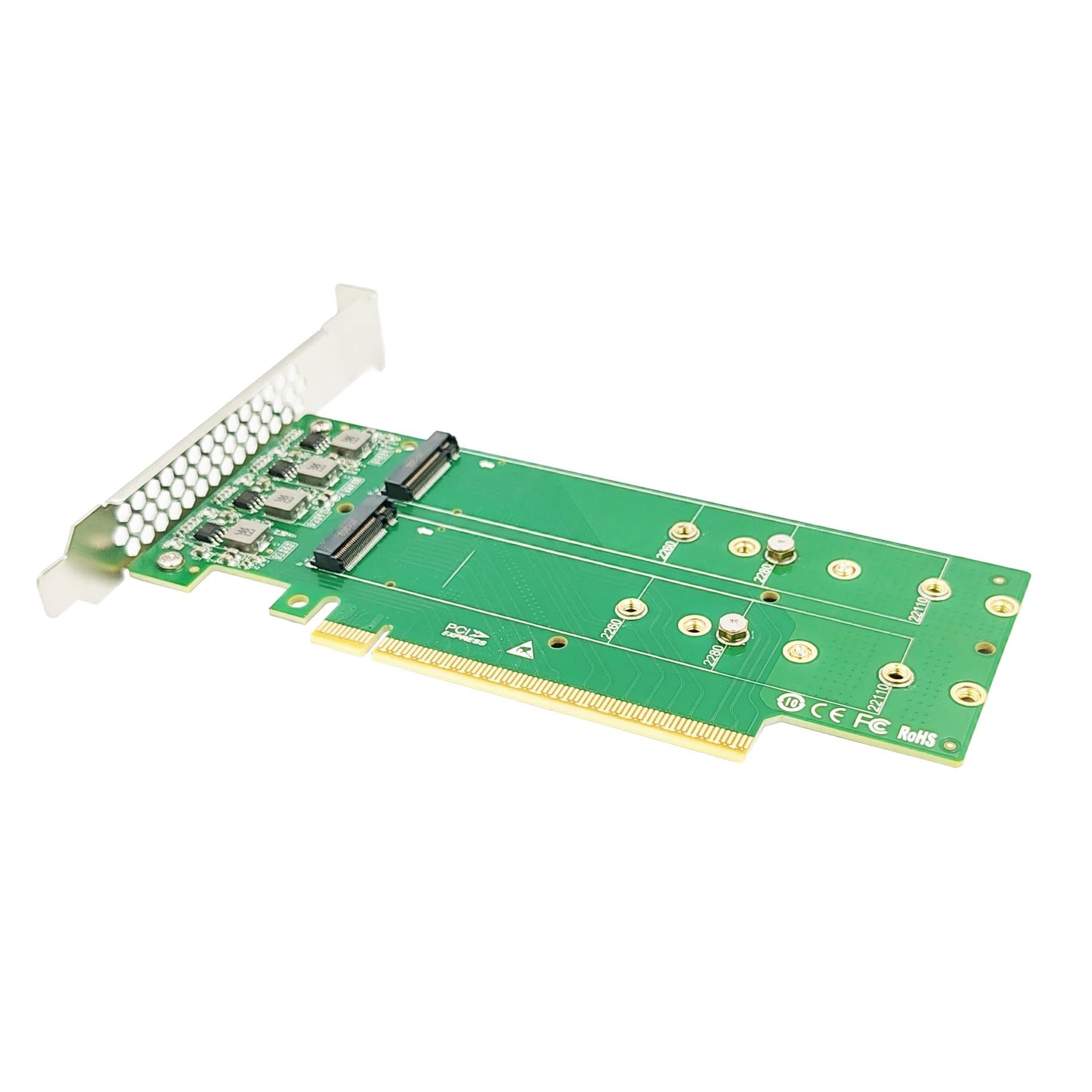 Adapter SSD PCIe 5.0 X16 4-portowy M.2 NVMe G5 - XIC PE5162-4IL