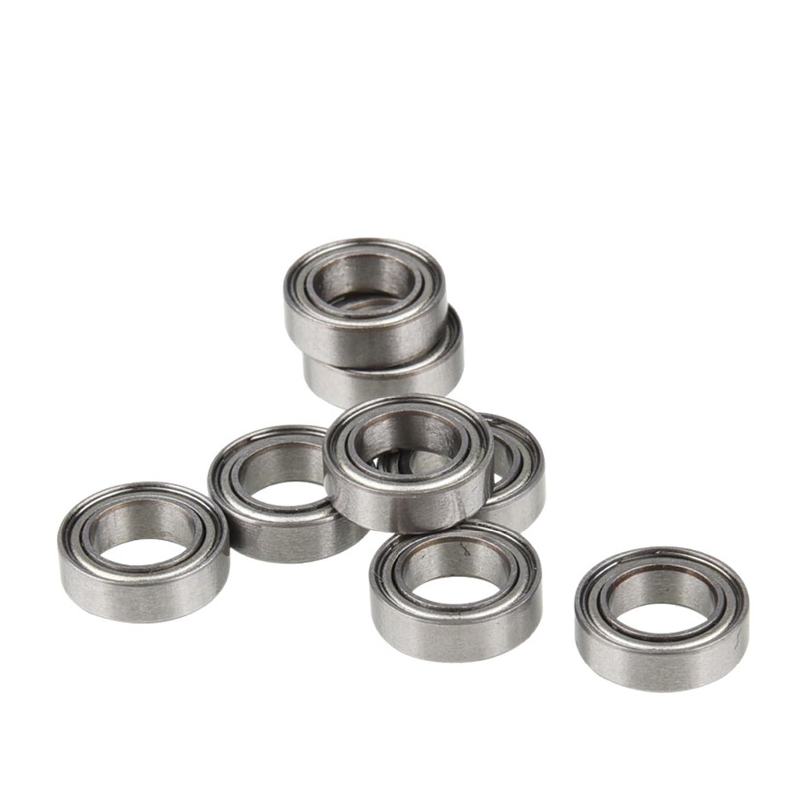 HYUJNAFZR Bimetal Seal Shield Micro deep Groove Bearing 10pcs MR74ZZ 4 * 7 * 2.5mm ABEC-5 Deep Groove Ball Miniature Bearings High Precision Metal Shielded Ball Bearing