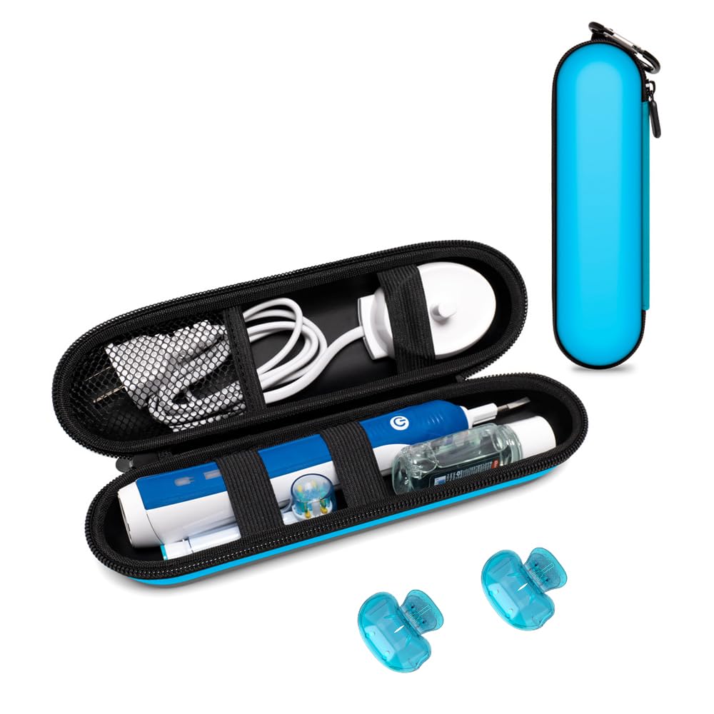 seplouis Electric Toothbrush Travel Case for Oral-B/Philips Sonicare/Colgate/seago/Bitvae/Braun and Most Other Brands of Electric Toothbrushes