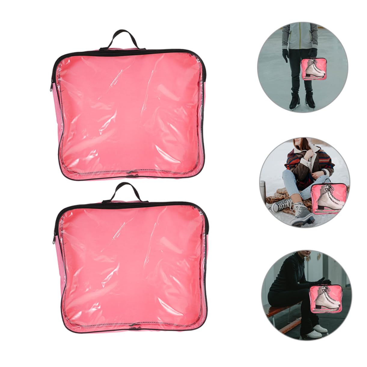TOYANDONA De Skate À pour Patins À Chaussures De Skate pour Femmes De Scooter pour Voyage Double pour Patins Chaussures De Skate pour Enfants Chaussures en