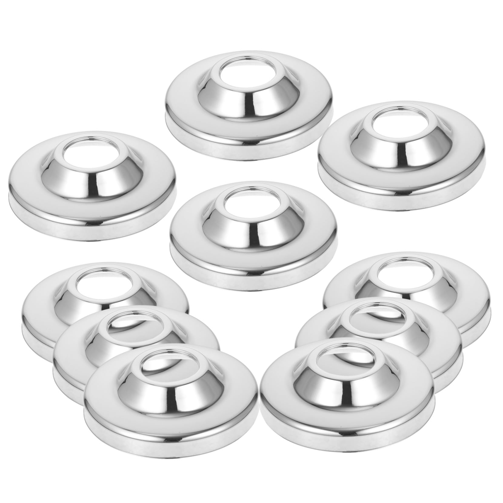 Cache robinet acier inoxydable couvre-tuyaux pour vanne d'angle de douche