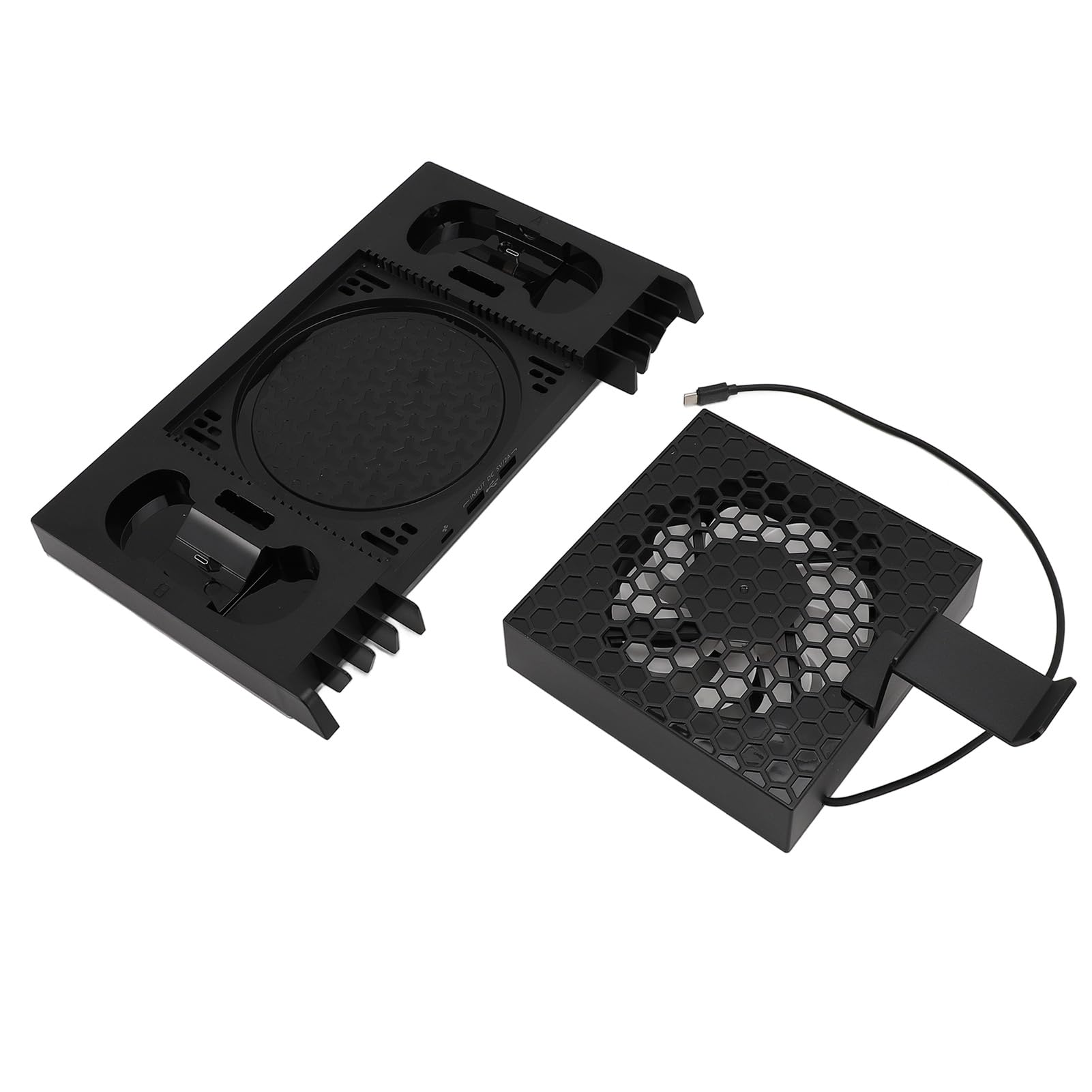 Saluaqui Stand di Raffreddamento della Console Avanzato con Illuminazione RGB e Dock di Ricarica a Doppio Controller per la Serie X - Efficiente Dissipazione di Calore con Dispositivo di