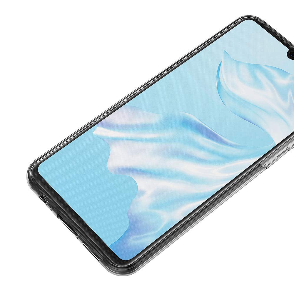 Custodia Silicone Trasparente Per Huawei P30, Cover TPU Morbida, Ultrasottile, Antigraffio, AICEK - 2