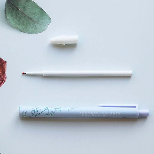 Miniatura 3 de PapaBear Bolígrafo de gel con estampado de paisaje hermoso, bolígrafo retráctil, 0.020 in, tinta negra, bolígrafo elegante y elegante, paquete de 6