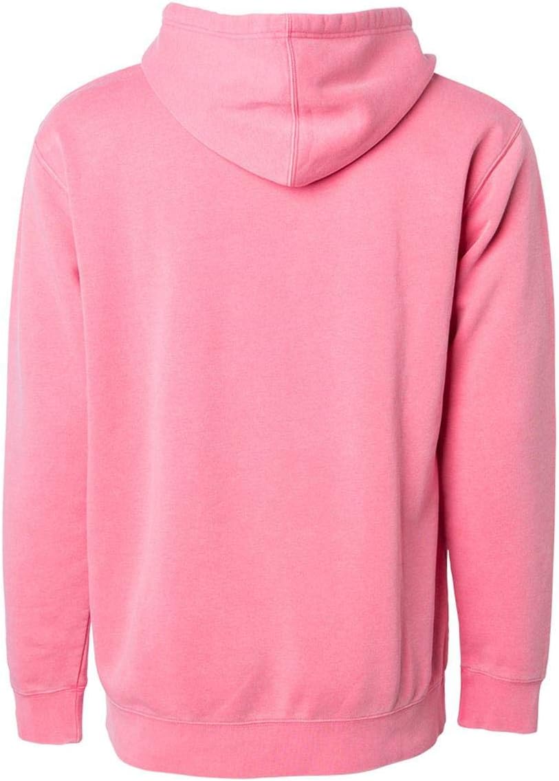 Independent Trading Co. - Midweight Pigment-Dyed Hooded Sweatshirt - PRM4500-2XL - Pigment Pink