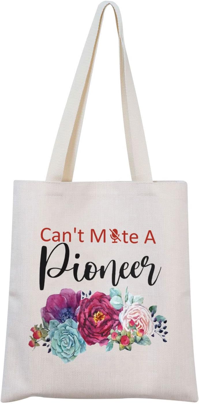 JW Pioneer 2024 Gift JW Pioneer Gift Best Life Ever Cant Mute a Pioneer Makeup Zipper Pouch for Girls