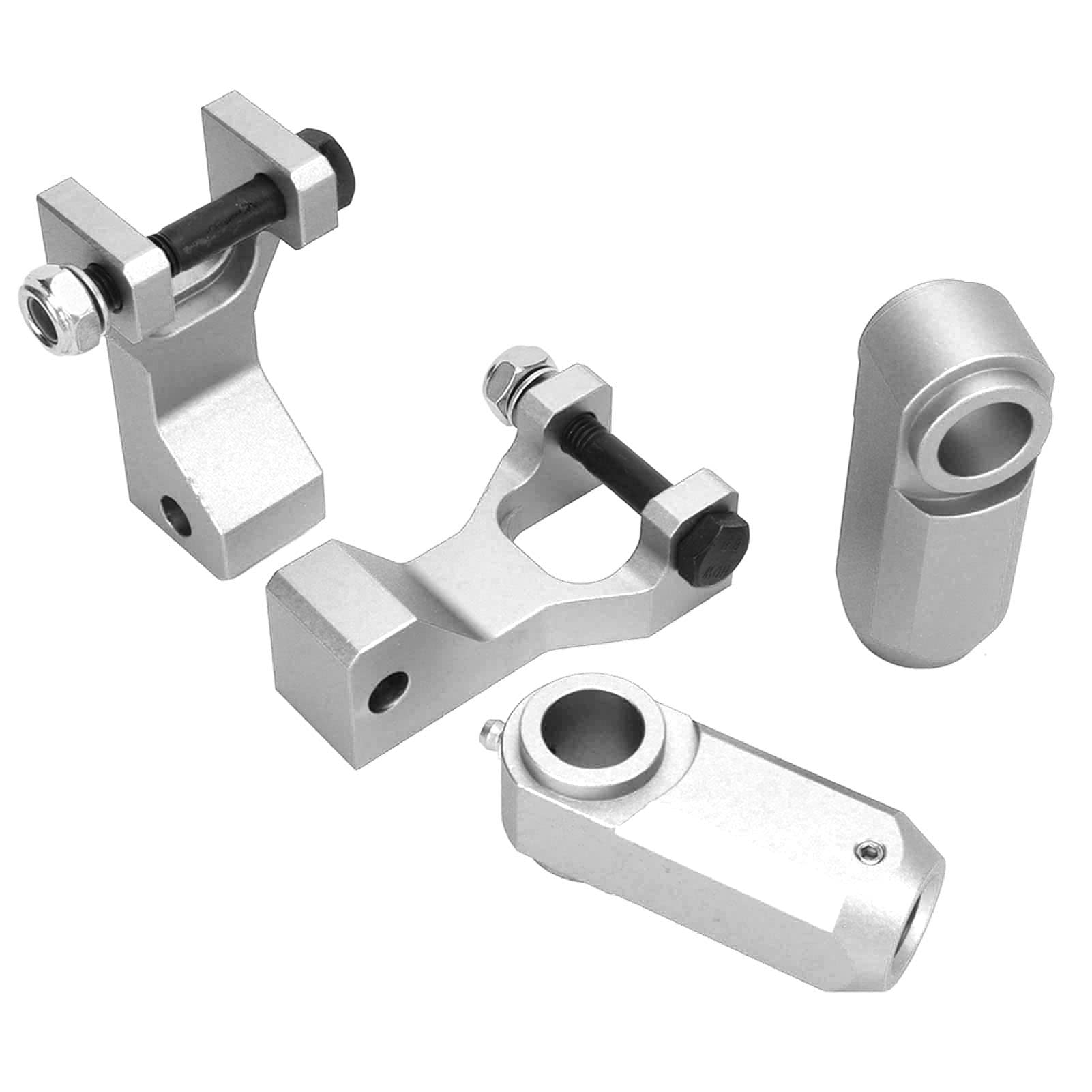 5 Pièces ATV Avant Arrière Abaissement Kit de Remplacement en Alliage D'aluminium pour 350 660 700, Améliore la maniabilité pour le Plat, la Traînée ou la Conduite Hors