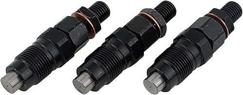 Miniatura 3 de FridayParts - 3 inyectores de combustible AM882410 MIA881565 compatibles con tractor John Deere 1023E 1025R 1026R 2025R 2026R repuesto