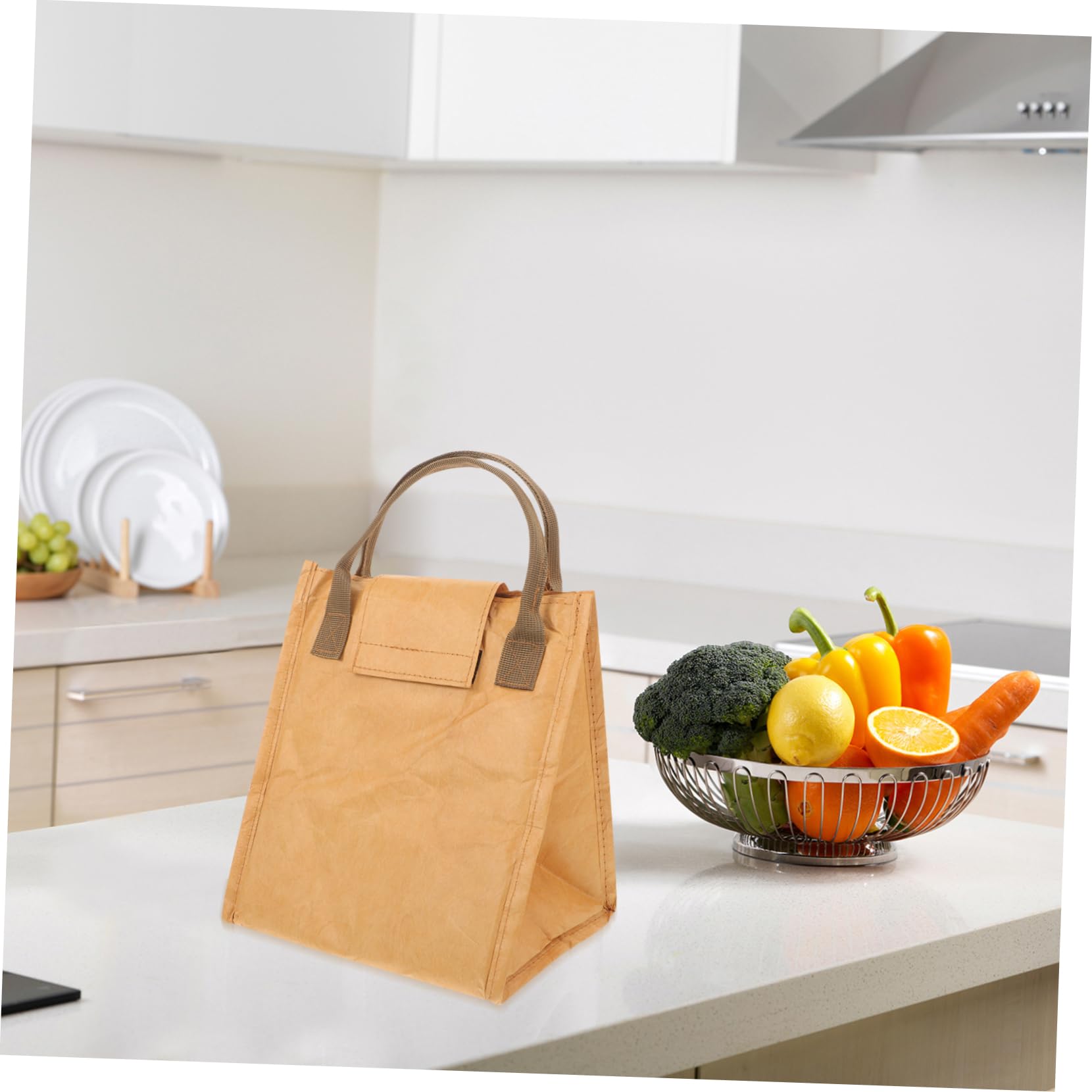 TOPBATHY 4 Stück Bento-Tasche schultüte schulranzen the edith eger shecarry bag einkaufstaschen Lunch-Isolierbeutel Isolationsbeutel Lunchtasche für Erwachsene Lunchpaket Polyester