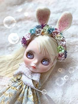 ネオブライス　被り物　帽子　ヘッドドレス　うさぎ ネオブライス うさぎ 被り物 帽子 ヘッドドレスの通販 by メロ