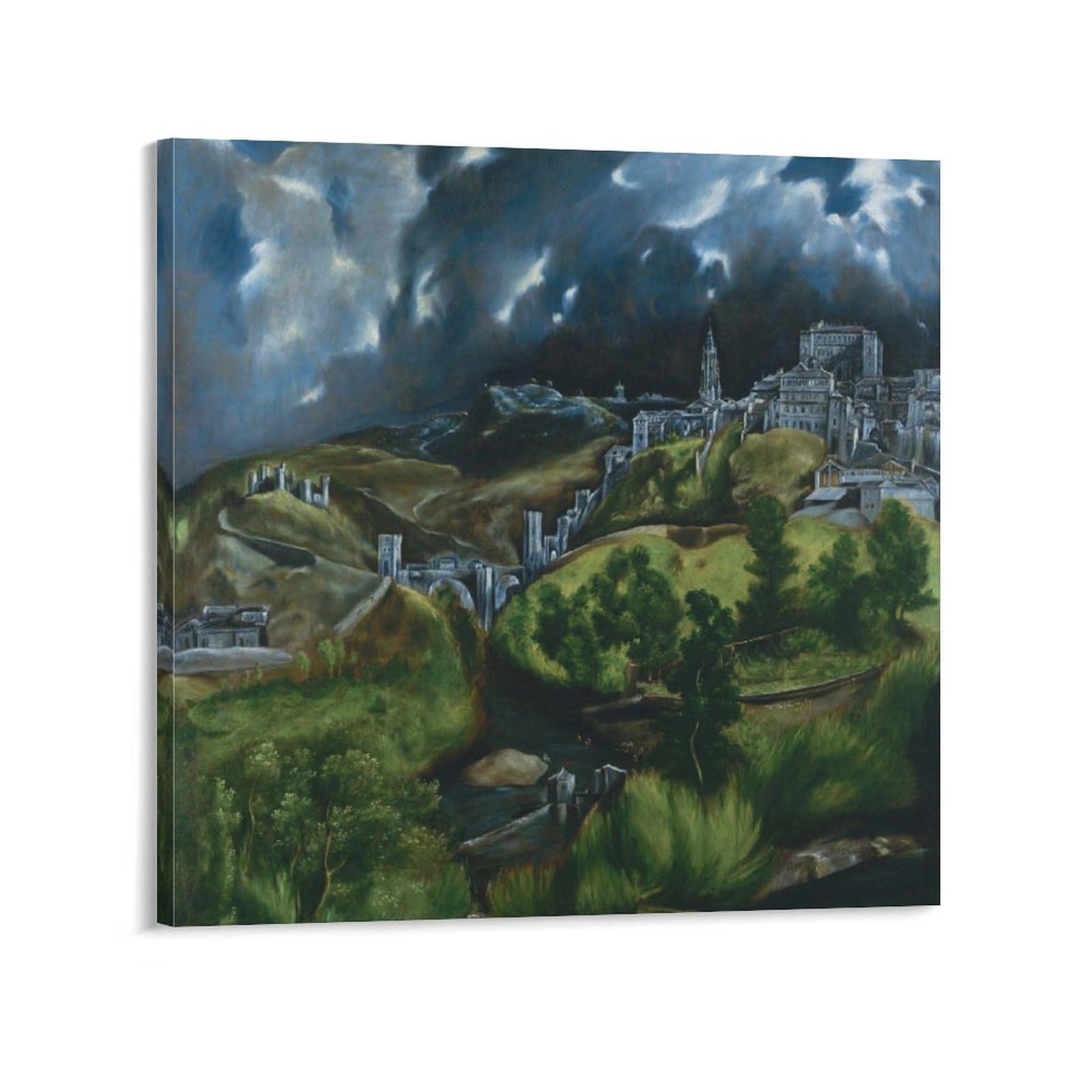 Amazon.co.jp: El Grecoエル・グレコ《トレド風景》ポスター ウォール