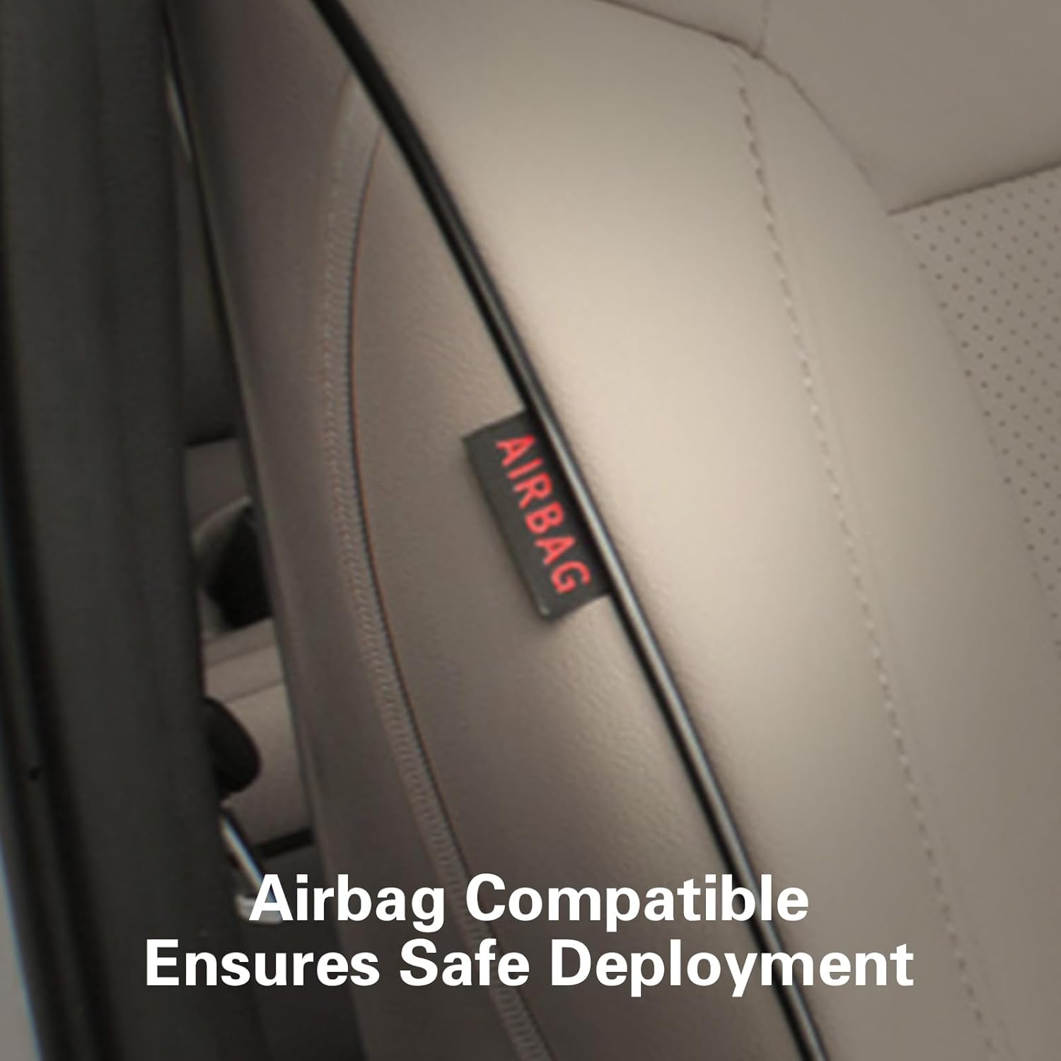 EKR Legacy Seat Covers Custom Fit for Subaru Legacy 2015 2016 2017 2018 2019 Car Seat Cover for Trucks SUV,Leather Seat Cushion Full Set, Faux Leather (Beige)