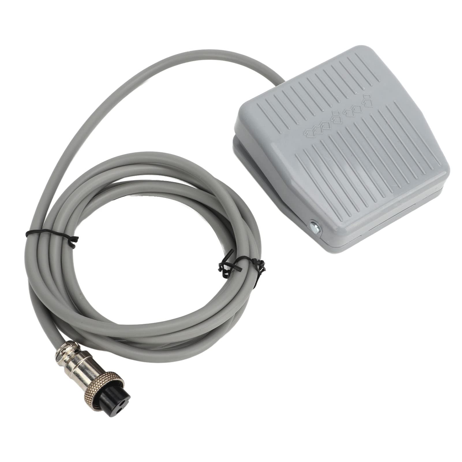 Pedal de Tatuaje, Interruptor de Pie de Tatuaje Láser de 2 Orificios, Cable de 78,7 Pulgadas, Interruptor de Pedal Antideslizante para Máquina de Depilación, Máquina de Depilación