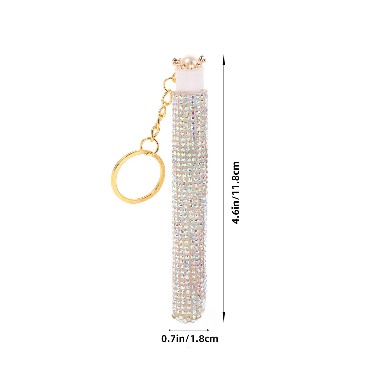 Ipetboom Eyelash Mascara Brushes 10 Pack Lash Brush Applicators Soft Bristles Travel Size Diamond Coated Tube for