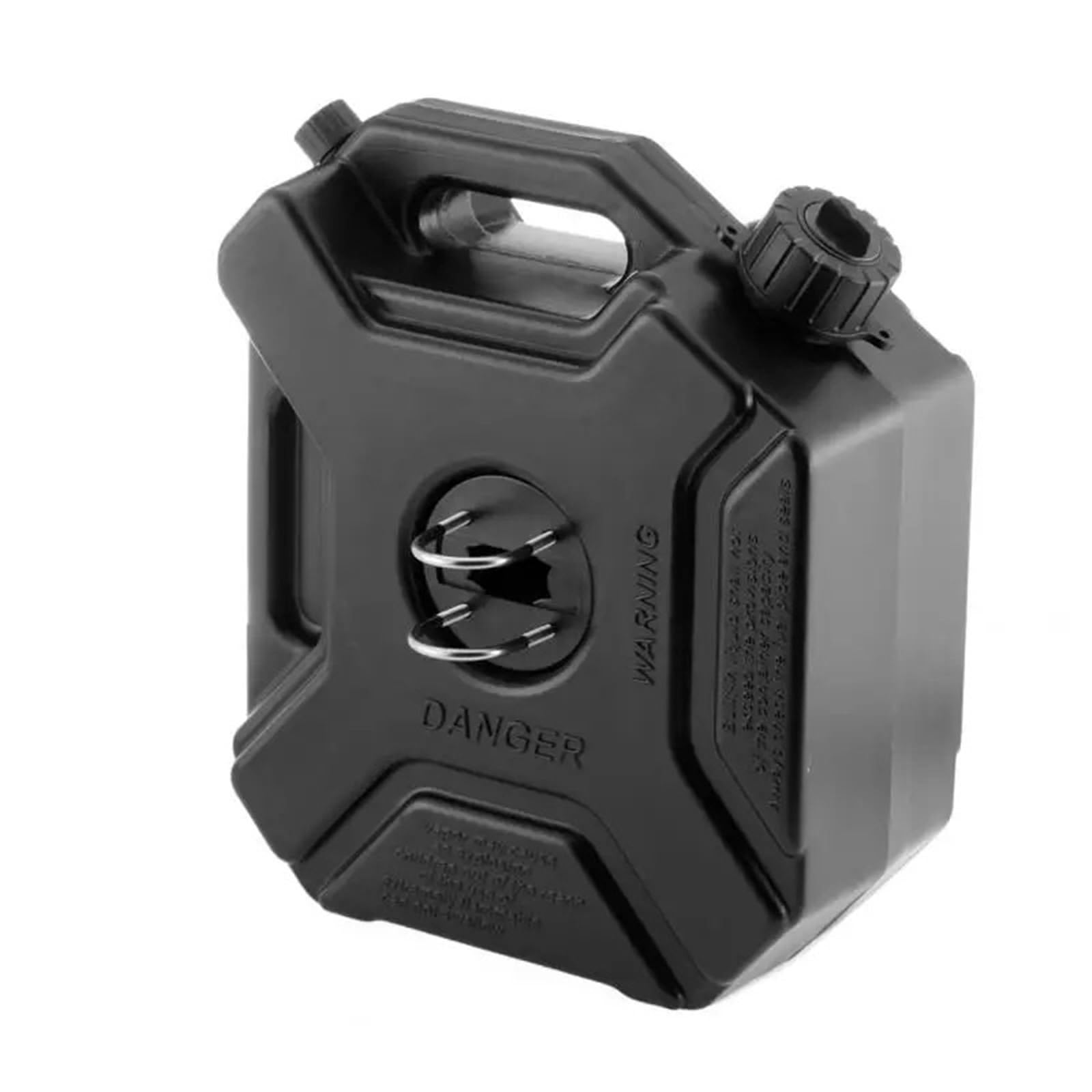 Kanister na benzynę Uniwersalny zbiornik na benzynę 3L/5L. Czarny zapasowy pojemnik na benzynę Diesel Zbiornik paliwa(5L With Lock)