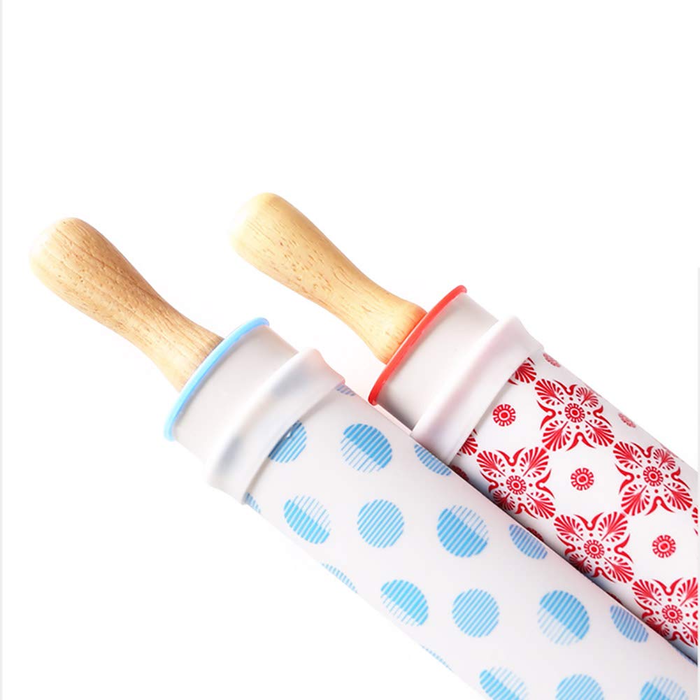 Amazon | ローリングピン シリコン製 めん棒 粘くない 抗菌性 麺棒