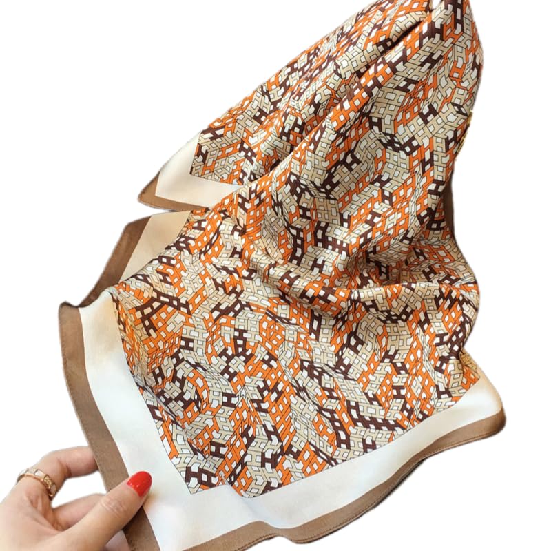 100% Mulberry Silk Square Scarf, 26