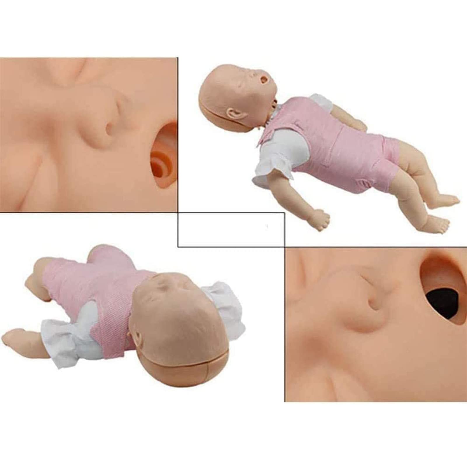 Erste-Hilfe-Modell Für Kleinkinder, HLW-Puppe Mit Tasche, Reanimations-Puppen Für Die Schulungshilfe In Der Krankenhausschule, Für Pädagogisches Unterrichts- Und Forschungstraining