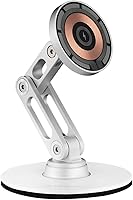 Vista 3 de ClikDock Cell Phone Magnetic Wireless Charger Stand, 360° Spin, Aluminum Construction, Compatible with MagSafe Phones for iPhone & Andriod (Platinum)