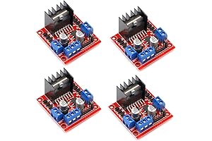 4 PACK L298N Motor Drive Microcontroller Dual H-Bridge Robot Stepper Motor Control...