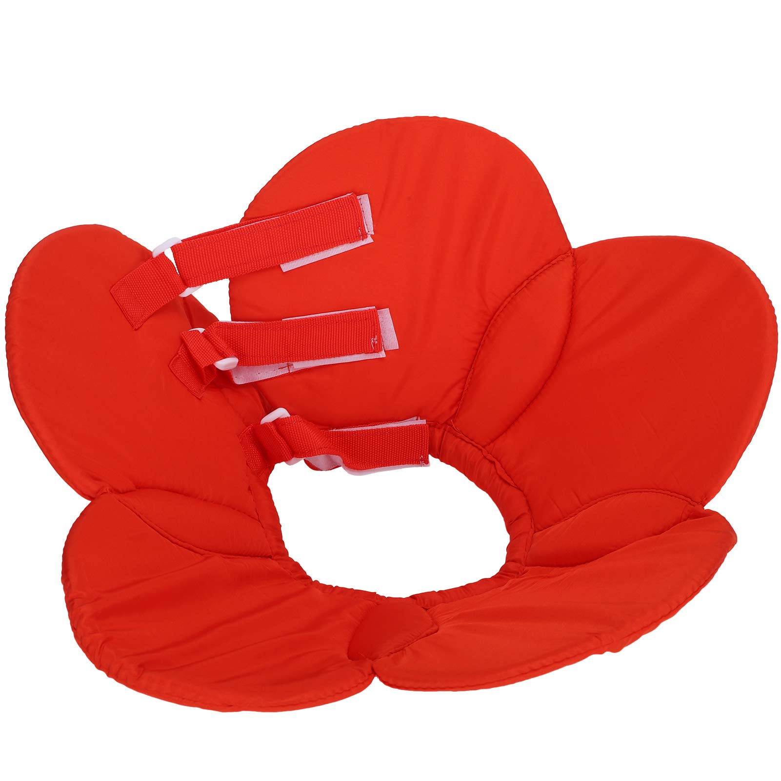 Denash Soft Pet Cone Collar, Flower Shaped Recovery Collar for Cats and Dogs, Lightweight Comfortable Adjustable with Hook and Loop Design, Suitable for Injury Rash Surgery Wound (L)
