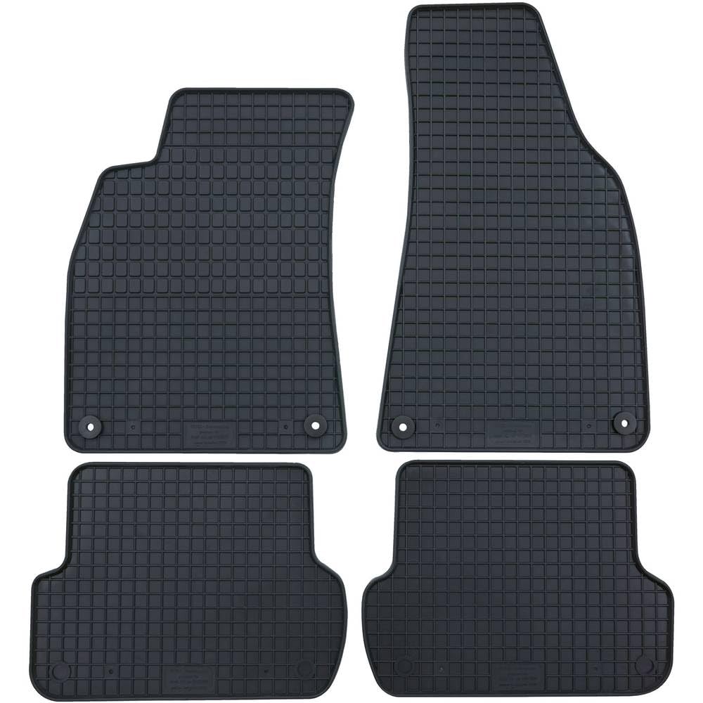 Petex 61110 Rubber Mats, Set of 4