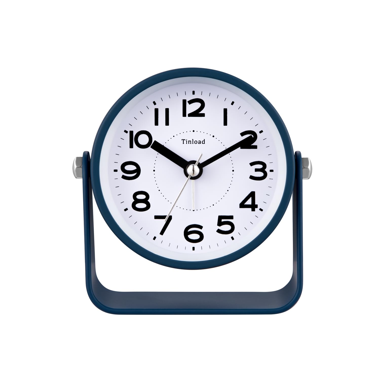 Réveil silencieux sans tic-tac Tinload avec fonction snooze et lumière